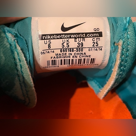 💎👟 Bling ✨NIKE Free 5.0, sz 8 USA Women’s - Picture 12 of 16